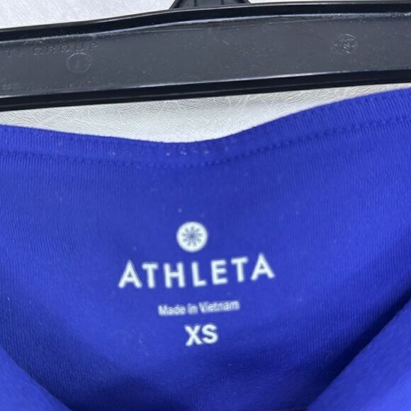 Athleta Crush Connect Capri Leggings Blue/Purple XS - Picture 4 of 5